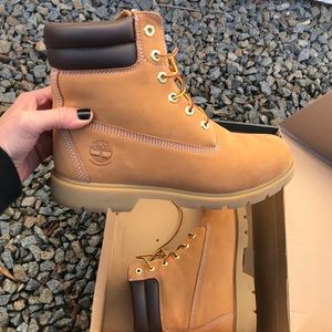 Timberland Brown Lace-Up Boots